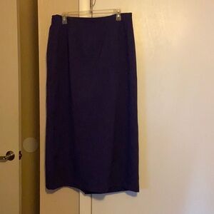 Sag Harbor Deep Purple Skirt